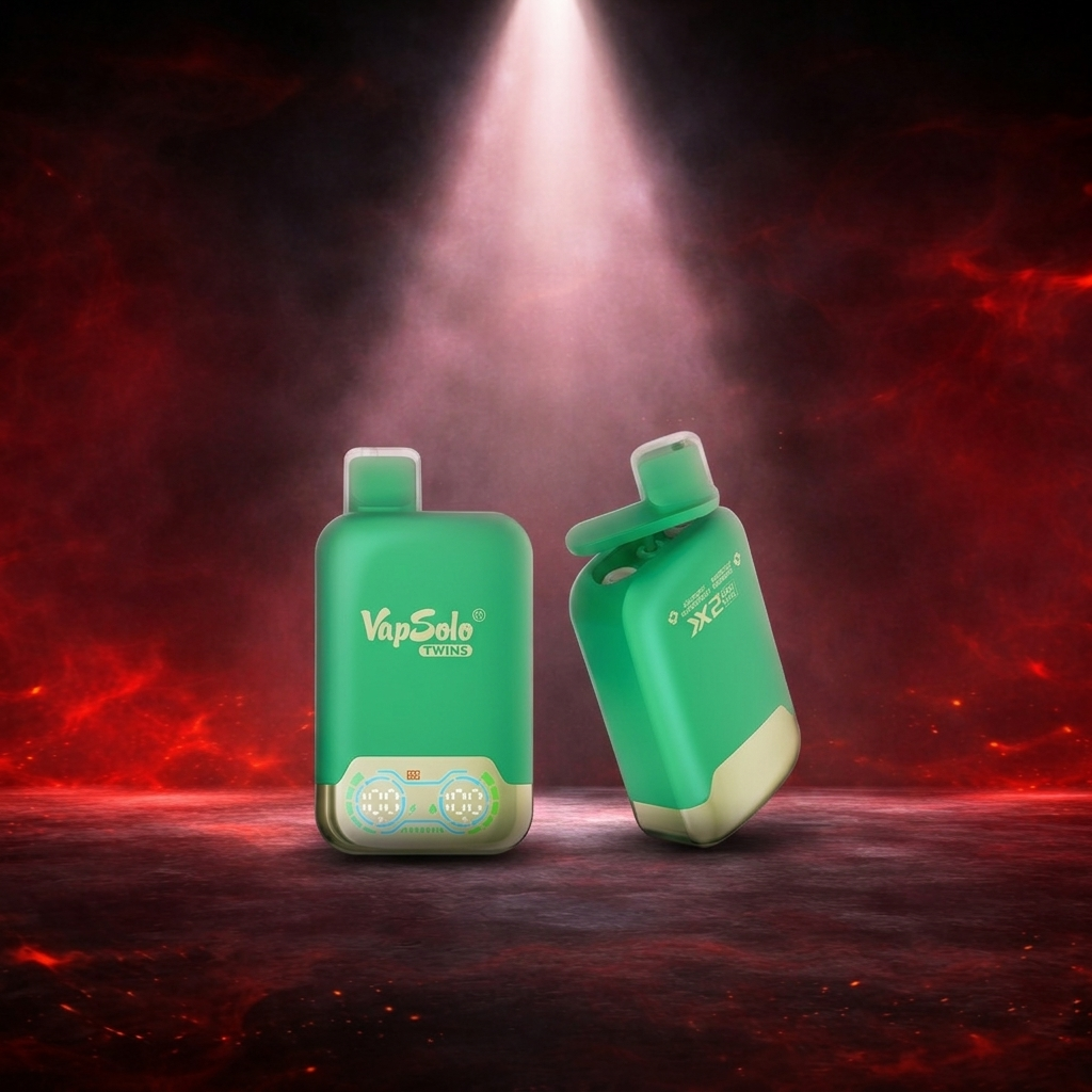 VapSolo Twins 20K - Cigarrillo electrónico desechable Blueberry Blackcurrant - vaper con nicotina